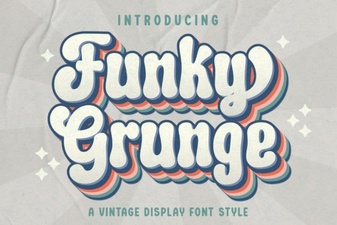 Grunge Fonts for Bold Creative Designs
