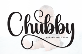 Craft Your Design with Playful Chubby Fonts