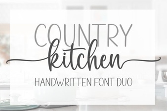 Country Kitchen Fonts: Design Ideas & Free Resources