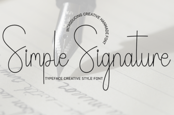 Modern Signature Fonts for Clean, Creative Projects
