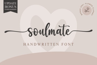 Creative Font Design for Soulmate Projects