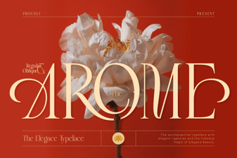 Designing with the Arome Creative Font Style